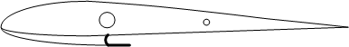 Figure 14. Airfoil-shaped Tow-hook Assembly